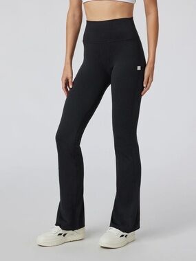 Vuori Halo Slim Flare Black Heather